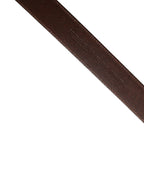 Men Brown Classic Leather Metal Buckle Belt