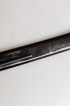 Men Black Calfskin Leather Metal Buckle Belt