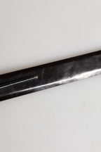 Men Black Calfskin Leather Metal Buckle Belt