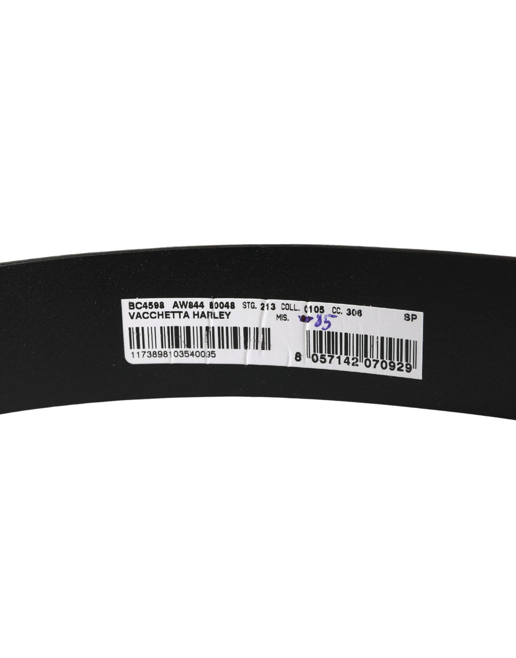 Men Brown Classic Leather Metal Buckle Belt