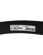 Men Brown Classic Leather Metal Buckle Belt