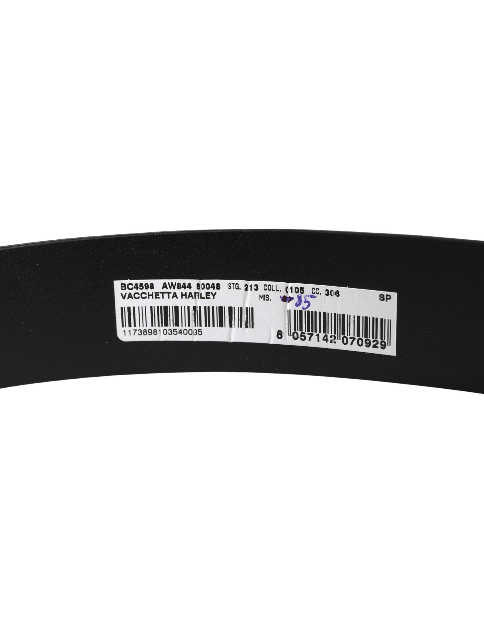 Men Brown Classic Leather Metal Buckle Belt