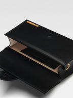 Black Leather Le Grand Bambino Handbag