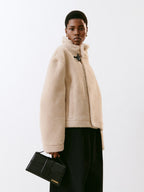 Black Leather Le Grand Bambino Handbag