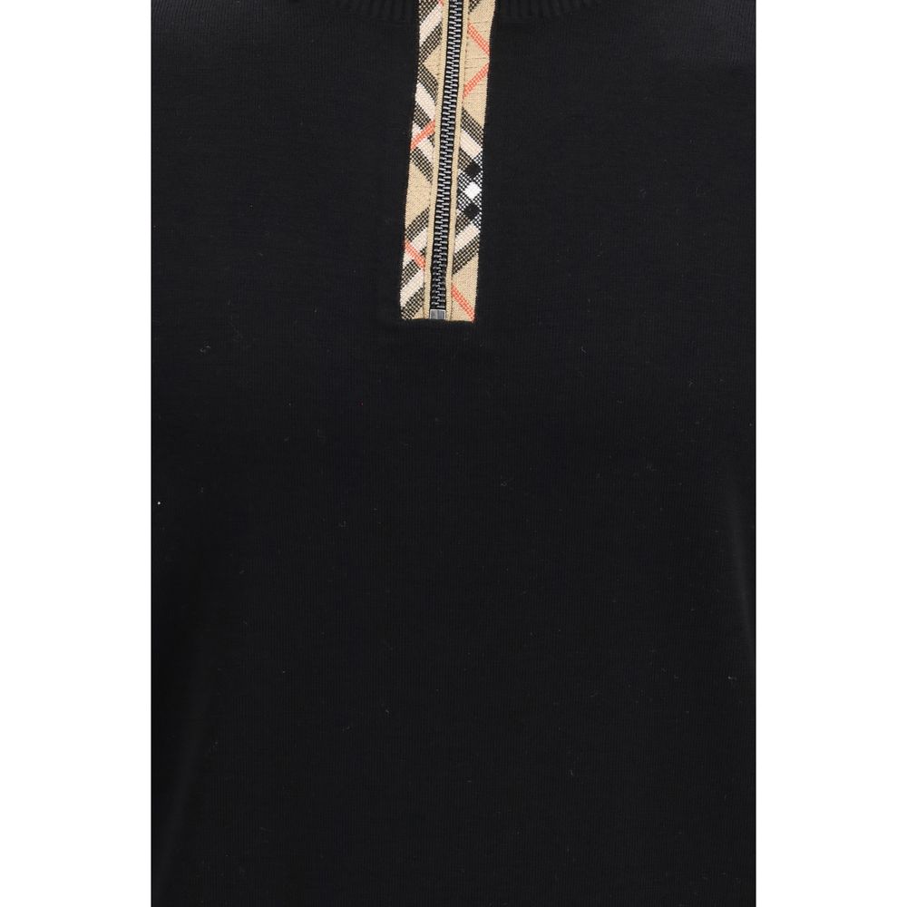 Black Wool Sweatshirt