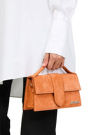 Terracotta Leather Le Grand Bambino Handbag