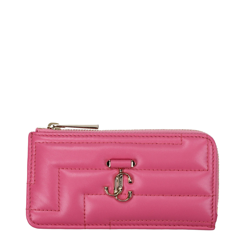 Pink Leather Wallet
