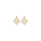 Gold Brass Earrings