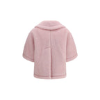 Multicolor Alpaca Vicugna Pacos Coat