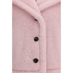 Multicolor Alpaca Vicugna Pacos Coat