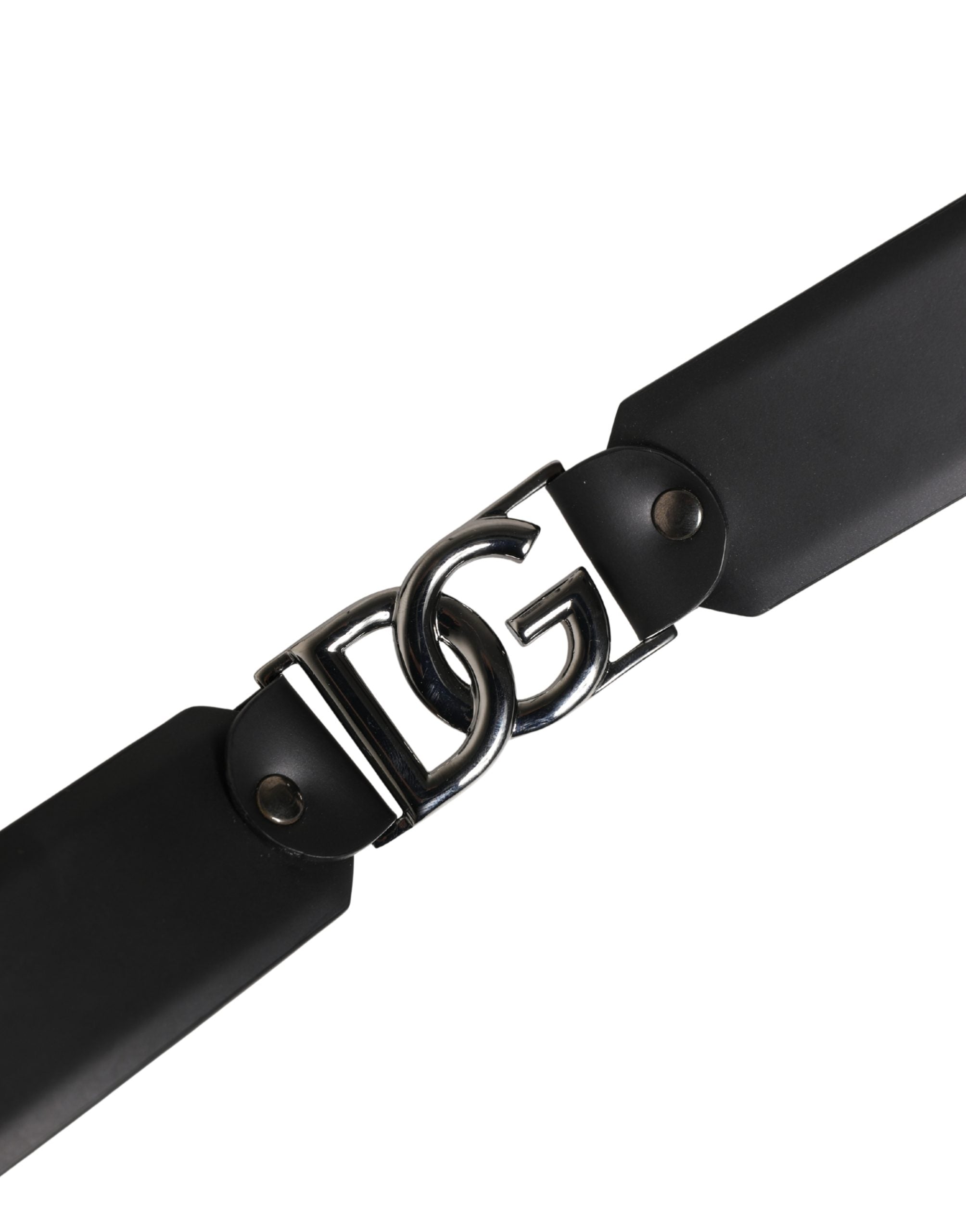 Men Black Classic Leather Metal Buckle Belt