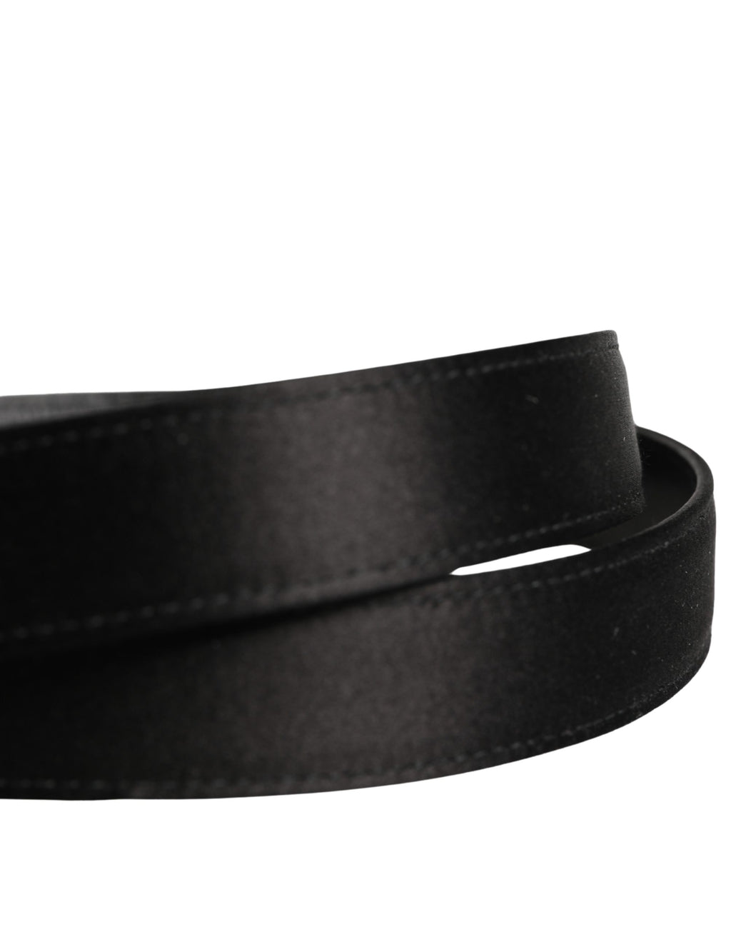 Men Black Classic Leather Metal Buckle Belt