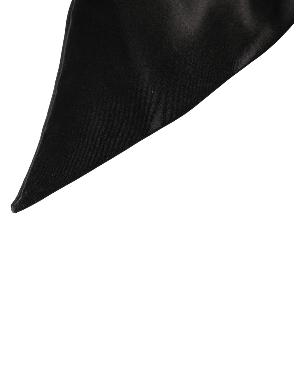 Black Silk Satin Sash Wide Waist Women Belt