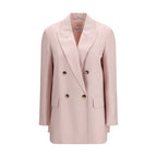 Multicolor Fleece Wool Blazer