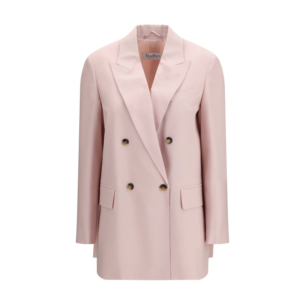 Multicolor Fleece Wool Blazer