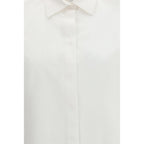 White Cotton Dress Shirt