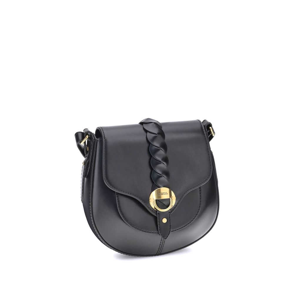 Black Calf Leather Bos Taurus Shoulder Bag