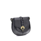 Black Calf Leather Bos Taurus Shoulder Bag