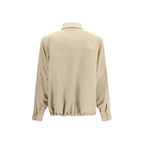 Beige Viscose Blouse