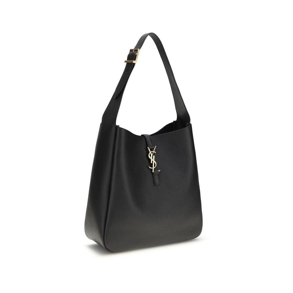 Black Calf Leather Bos Taurus Shoulder Bag