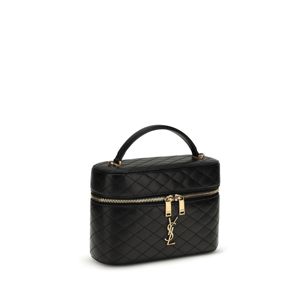 Black Calf Leather Bos Taurus Shoulder Bag