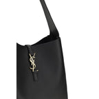 Black Calf Leather Bos Taurus Shoulder Bag
