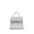 White Calf Leather Bos Taurus Handbag