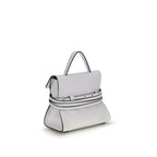 White Calf Leather Bos Taurus Handbag