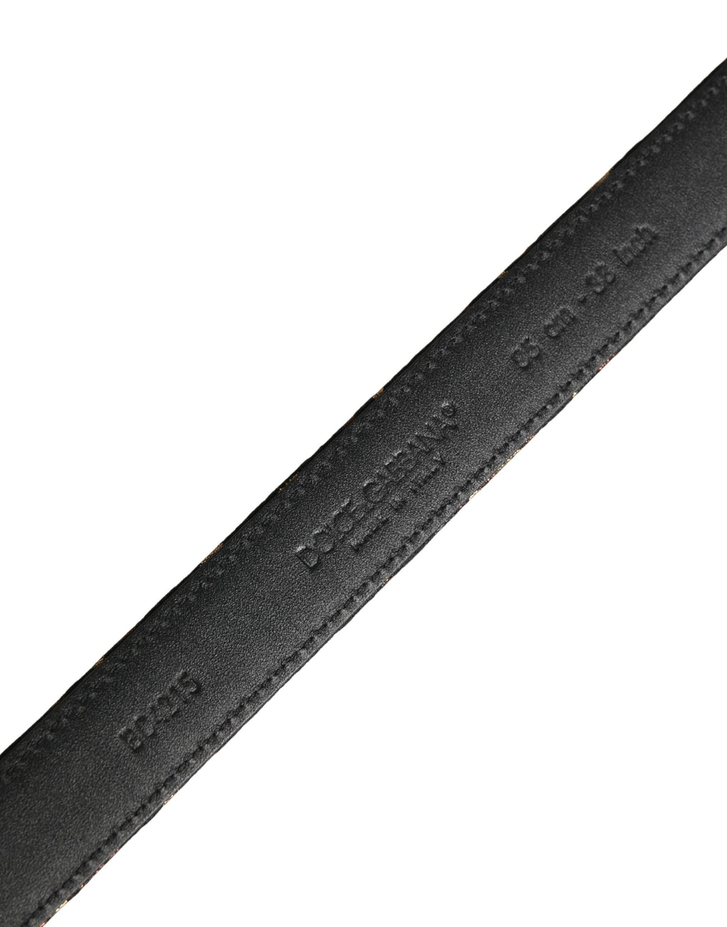 Multicolor Jacquard Silver Metal Buckle Belt