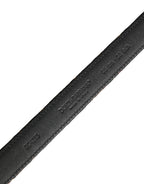 Multicolor Jacquard Silver Metal Buckle Belt