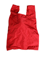 Men Red Polyester Panda Stuffed Ecobag Tote Borse Bag