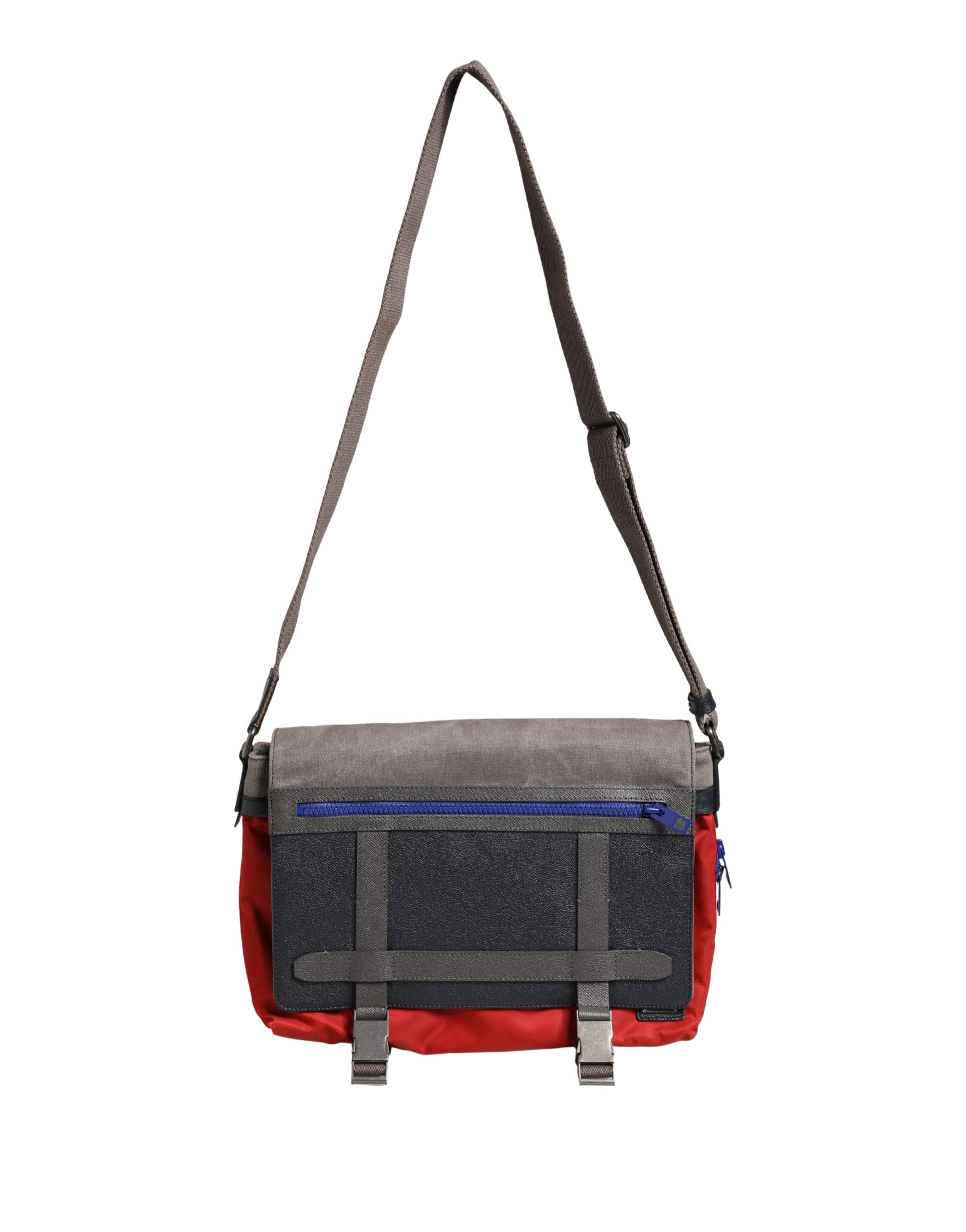 Men Multicolor Nylon Canvas Etna Messenger Borse Bag