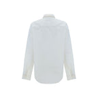 White Cotton Dress Shirt