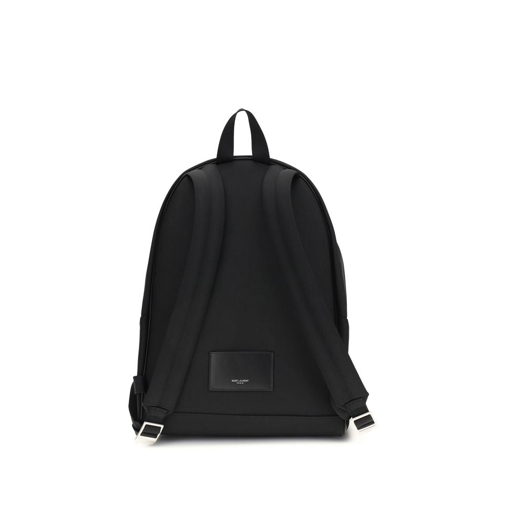 Black Nylon Backpack