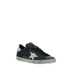 Black Calf Leather Bos Taurus Low Top Sneakers