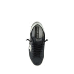 Black Calf Leather Bos Taurus Low Top Sneakers