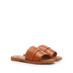 Brown Calfskin Sandals