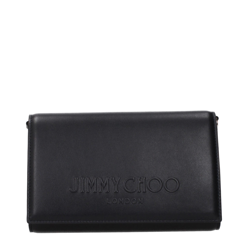 Black Leather Clutch Bag