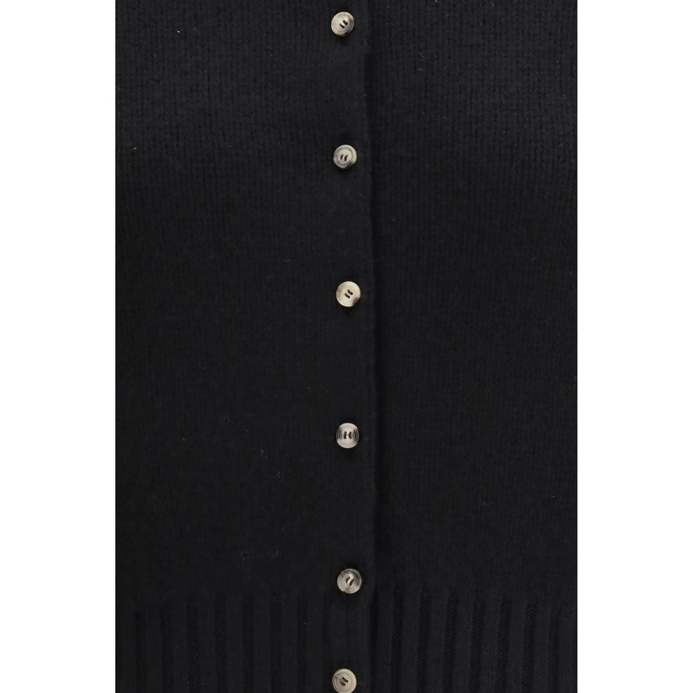 Black Cashmere Cardigan