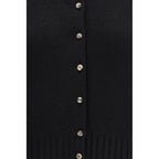 Black Cashmere Cardigan