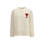 Beige Fleece Wool Sweatshirt
