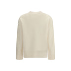 Beige Fleece Wool Sweatshirt