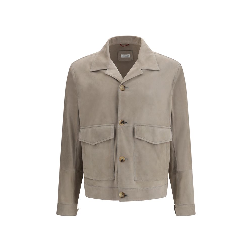Bicolor Calf Leather Bos Taurus Clothing