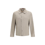 Beige Polyester Coat