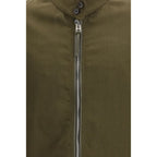 Bicolor Wool Full-Length Jacket
