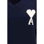 Blue Fleece Wool Sweatshirt