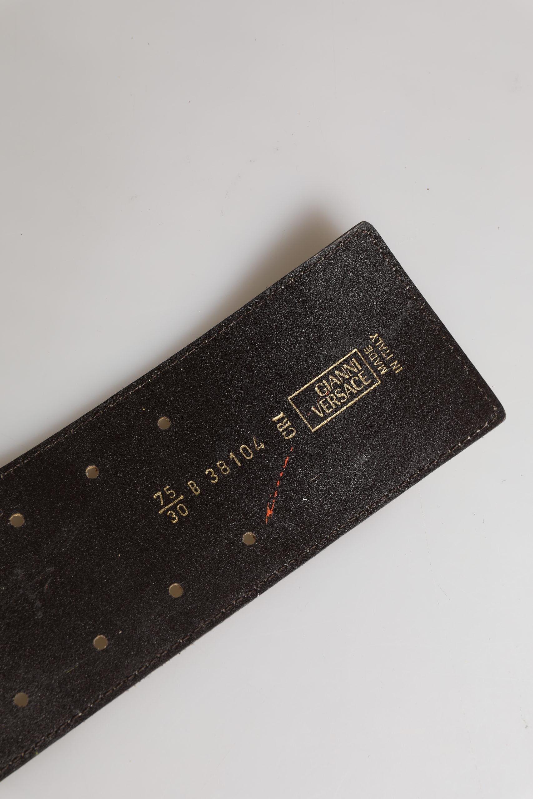 Beige Suede Leather Silver Metal Buckle Belt