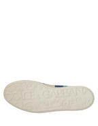 Multicolor Leather Mid Top Sneakers Shoes