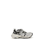 Gray Polyethylene Athletic Sneakers