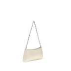 Beige Calf Leather Bos Taurus Shoulder Bag